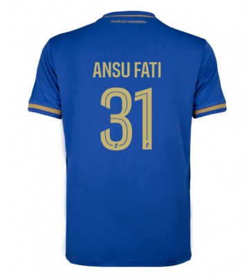 AS Monaco Ansu Fati #31 Segunda Equipación 2025-26 Manga Corta